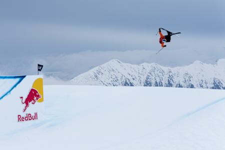 Fabian Boesch bei den Laax Open in Laax, Schweiz, am 19. Januar 2023.