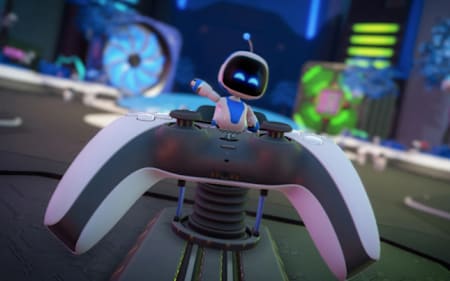 Una captura de pantalla de Astro's Playroom.