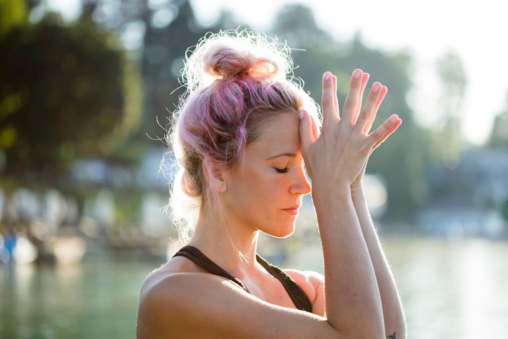 Meditația te poate ajuta să te relexezi înainte de o cursă