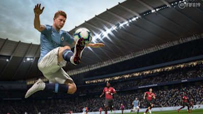 Kevin De Bruyne e um domínio mágico no Derby de Manchester em FIFA 19