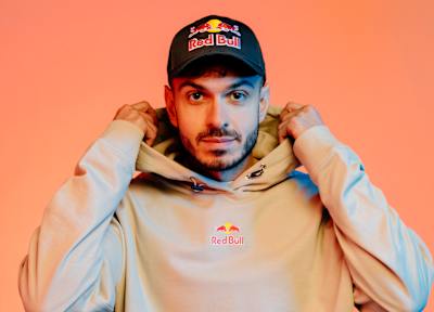 Tarik 'tarik' Çelik poses for a portrait at the Red Bull Headquaters in Santa Monica, California, on January 11, 2024.