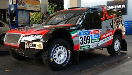 El Titano de Michele Cinotto en el Dakar 2015