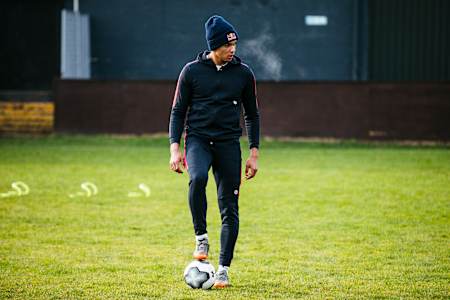 Red Bull athlete Trent Alexander-Arnold training at Liverpool, 2019