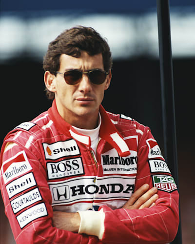 Ayrton Senna knew: Winning is important. But also look cool. 