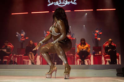 Lady Ice Miyake-Mugler, winner of the Sex Siren category
