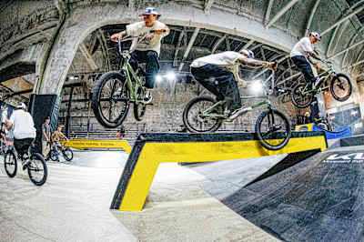 Broc Raiford during a practice session at Simple Session 22 in Estonia