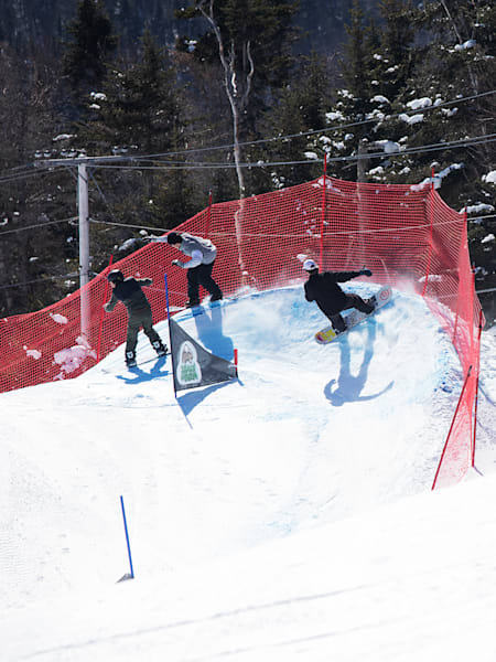 Jesse Augustinus at the Red Bull Slide-In Tour at Killington Resort