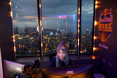 Tiffae competes at Red Bull Rise Till Dawn in Chicago, Illinois, USA, on June 11, 2022. 