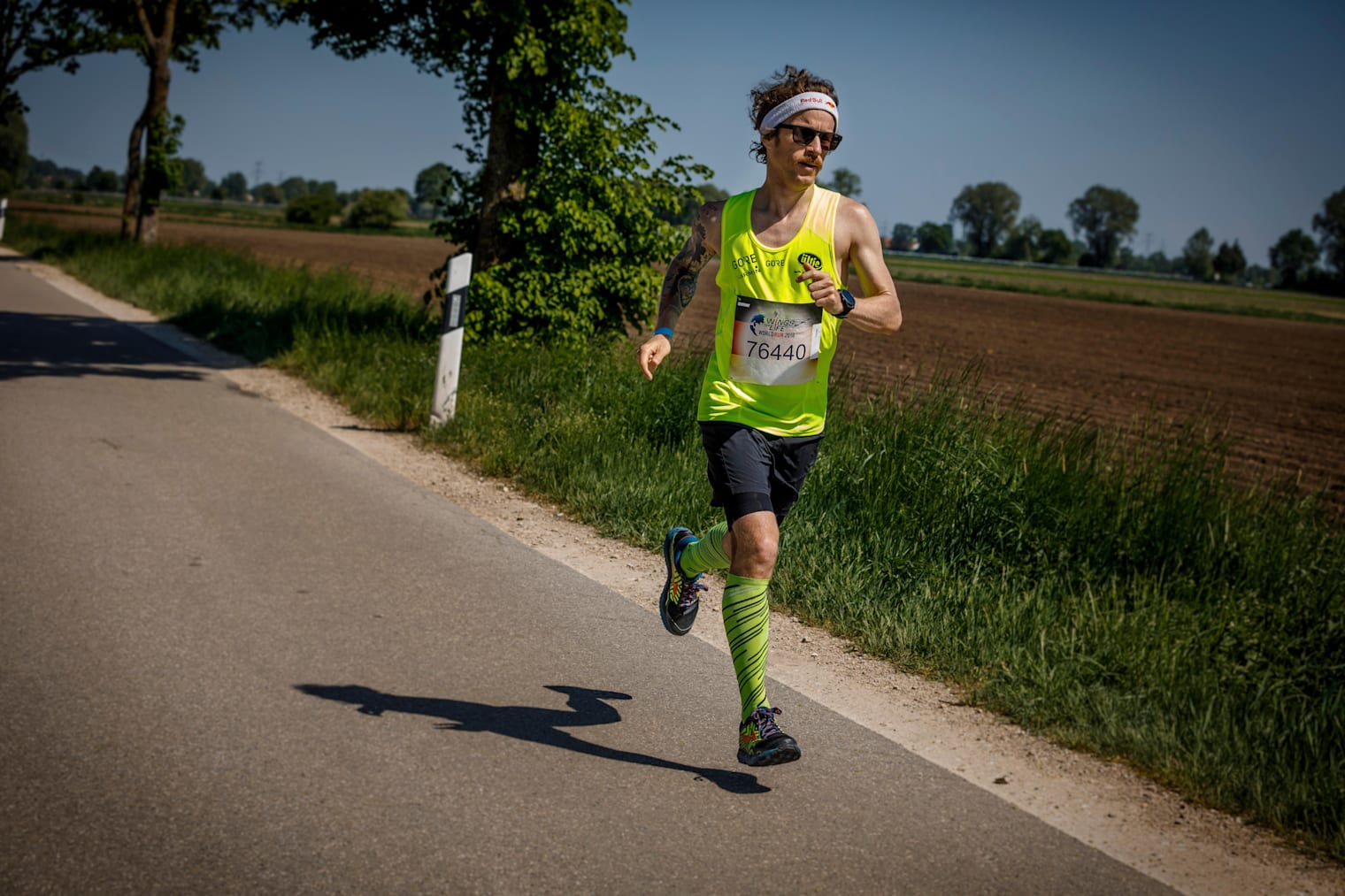 Ο Florian Neuschwander στο Wings for Life World Run