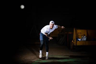 Ben Stokes poses for a portrait during a photo shoot for the athlete project Tactical Training in the United Kingdom on March 14, 2019.