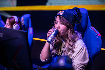 Tiffae at Red Bull Campus Clutch World Finals in São Paulo, Brazil, in December 2022.