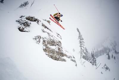 レッドブル・アスリートのフリースキーヤー、ミシェル・パーカー