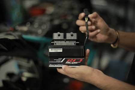 Electronic Control Unit of a racing bike