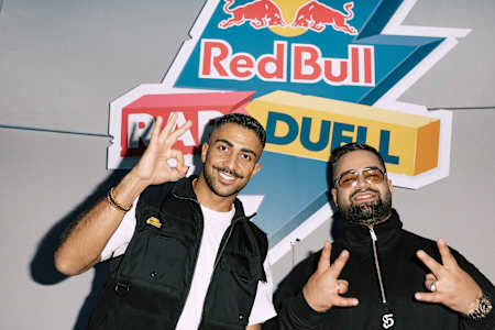Fero47 & Azzi Memo in den Red Bull Music Studios Berlin