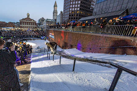Red Bull Heavy Metal in Boston, Massachusetts, USA on February 22, 2025.   