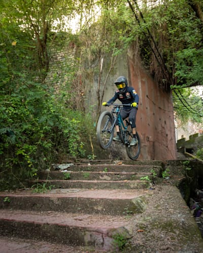 Yawar Ali Khan, downhill MTB rider from Jammu, India