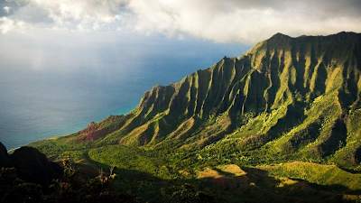 Na Pali Coast no Havai