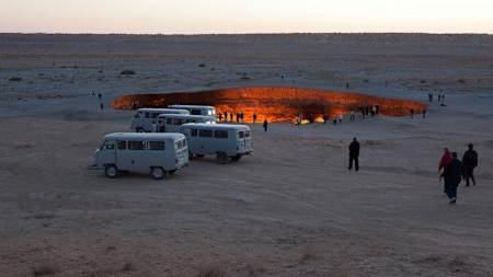 Turkmenistan's Door to Hell.