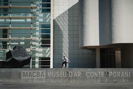 MACBA, skate spot en Barcelona.
