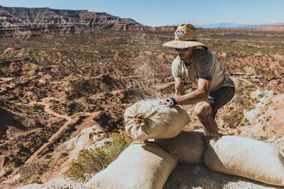 Atherton built a line along the lesser-used right-hand side of the mountain