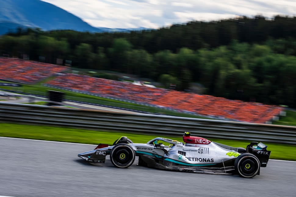 Lewis Hamilton during the FIA Formula One World Championship 2022 Austria