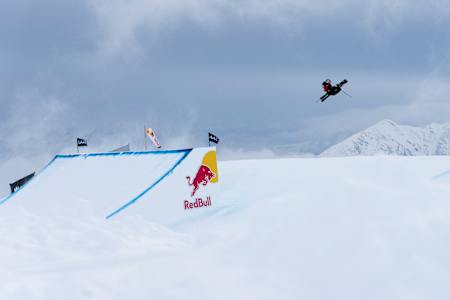 Mac Forehand performs at the Laax Open in Laax, Switzerland on January 12, 2023