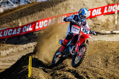 Ken Roczen competes at Round 12 of the AMA Motocross Series at Fox Raceway