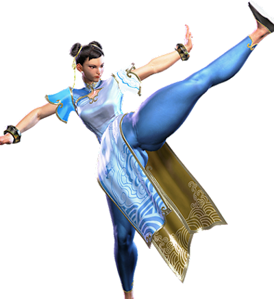 An image of the character Chun-Li from the game Street Fighter 6.