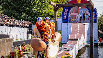Die Lauwe Knaks sind während der Red Bull Stalen Ros 2024, Den Haag, Niederlande, am 7. September 2024 zu sehen.