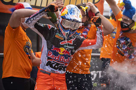 Tom Vialle is crowned the MX2 world champion after a superb 2020 season.