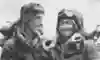 Tenzing Norgay and Edmund Hillary after successfully completing the first ascent of Mount Everest.