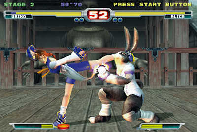 Una captura de pantalla de Bloody Roar 3.