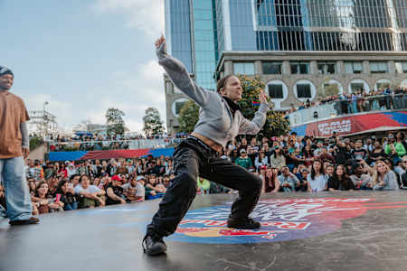 2Foot at Red Bull Dance Your Style West USA Qualifier 2024 in Los Angeles