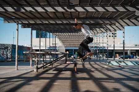 Sants, skate spot en Barcelona.