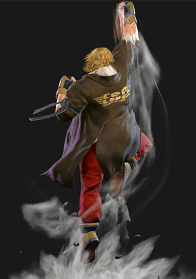 Ken's Shoryuken in Street Fighter 6.
