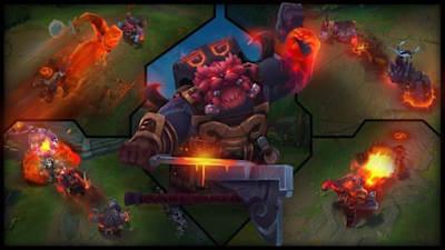 Ornn from League of Legends.