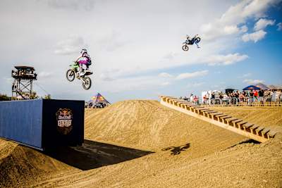 Axell Hodges and Tyler Bereman at Red Bull Imagination 2022