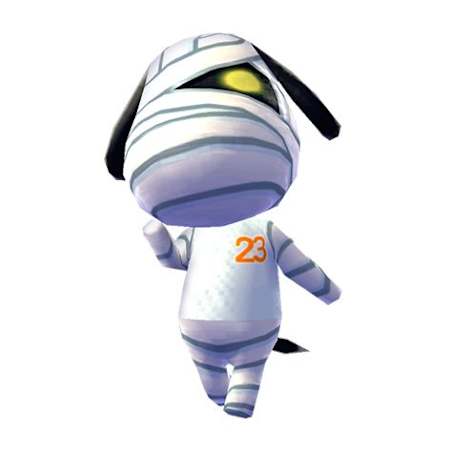 Lucky in Animal Crossing: New Horizons