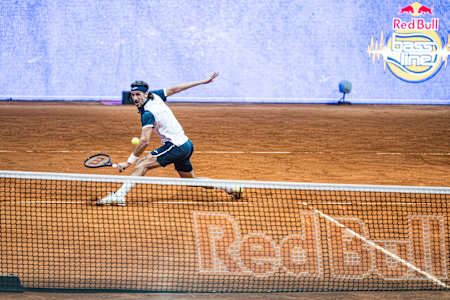 Feliciano López at the Red Bull Bassline in Madrid, Spain