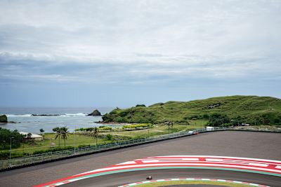 Marc Marquez w akcji na torze Mandalika w Indonezji podczas testów MotoGP przed sezonem 2022