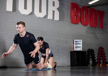 Joe Canning Hamstring Exercises: Nordic curl