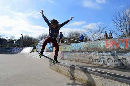Glasgow's Kelvingrove skatepark