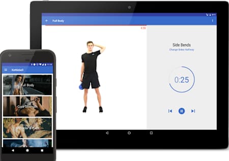 Fitify pitää sinut kunnossa puhelimen tai tabletin välityksellä
