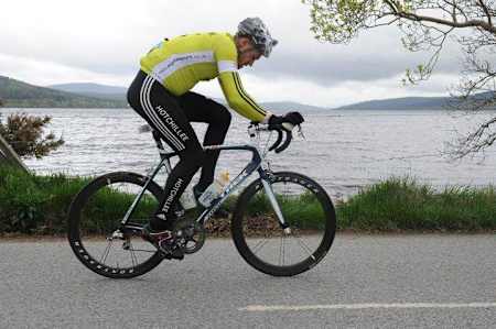 In 2010, James took part in his first sportive –&nbsp;the Etape Caledonia ride