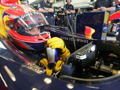Vitantonio Liuzzi no GP da Inglaterra de 2005