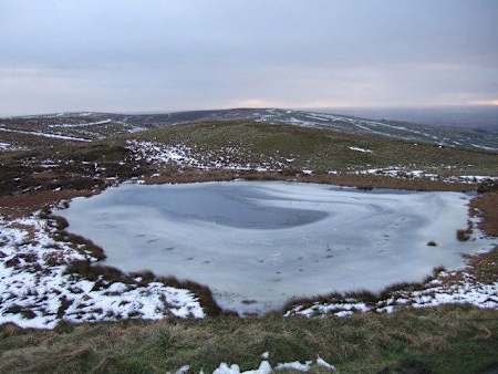 Black Mere Pool is said to be haunted by the ghost of a drowned witch