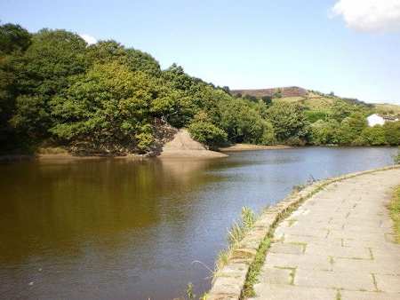 Sparth Reservoir is a historied open water swimming spot