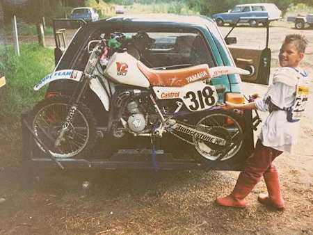 Mad Mike tinédzserként a motorokat is szerette