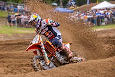 Aaron Plessinger races at Round 6 of the AMA Motocross Series 