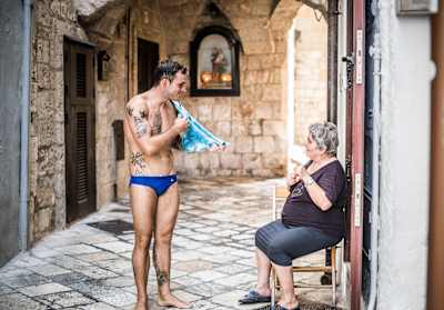 The boundaries between competitor and community all but disappear in Puglia